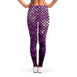 Purple Disco Lights Pattern Print Women's Leggings