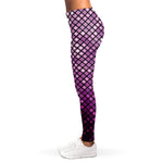 Purple Disco Lights Pattern Print Women's Leggings