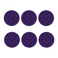 Purple Dragon Scales Pattern Print Coaster Set