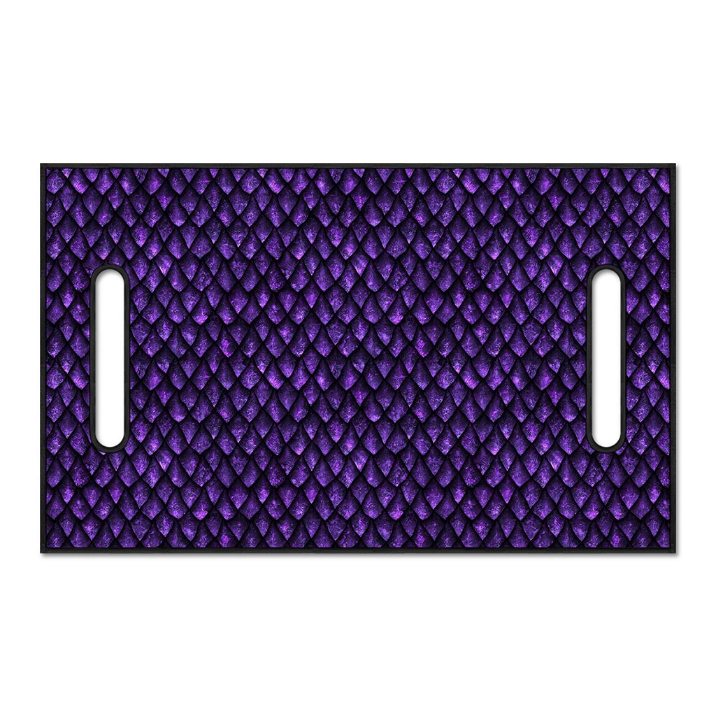 Purple Dragon Scales Pattern Print Golf Cart Seat Cover