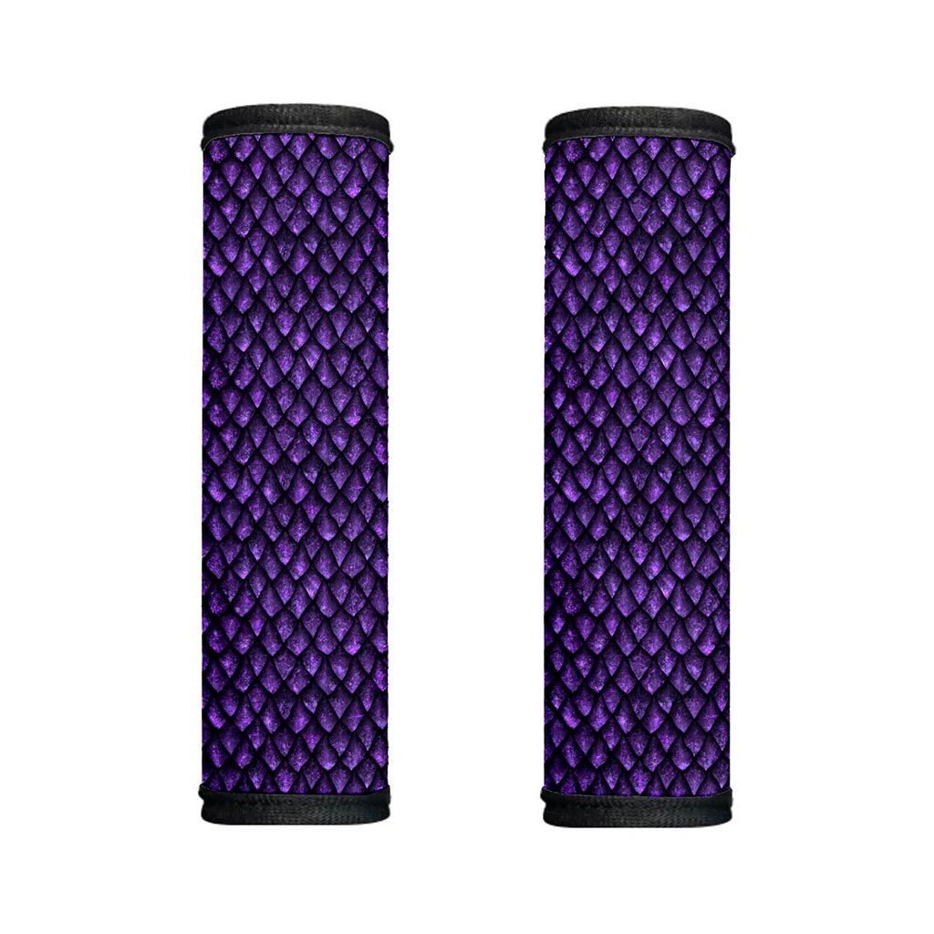 Purple Dragon Scales Pattern Print Handle Covers