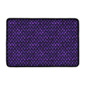 Purple Dragon Scales Pattern Print Kitchen Mat