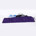 Purple Dragon Scales Pattern Print Sports Towel