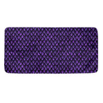 Purple Dragon Scales Pattern Print Towel