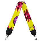 Purple EDM Pineapple Pattern Print Bag Strap
