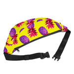 Purple EDM Pineapple Pattern Print Fanny Pack