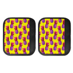 Purple EDM Pineapple Pattern Print Handle Covers