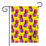 Purple EDM Pineapple Pattern Print House Flag