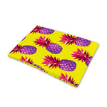 Purple EDM Pineapple Pattern Print Pet Cooling Mat Cover