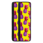 Purple EDM Pineapple Pattern Print Refrigerator Handle Covers