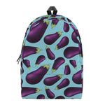 Purple Eggplant Pattern Print Backpack