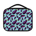 Purple Eggplant Pattern Print Classic Bible Case