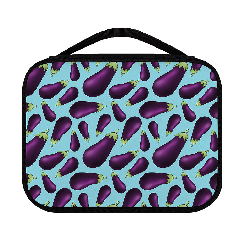 Purple Eggplant Pattern Print Classic Bible Case