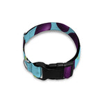 Purple Eggplant Pattern Print Dog Collar