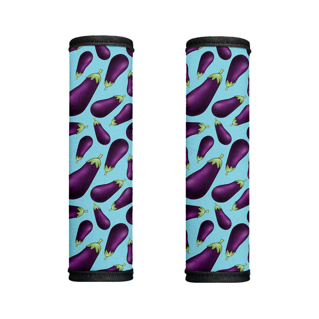 Purple Eggplant Pattern Print Handle Covers