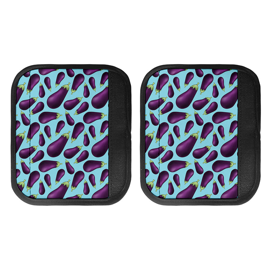 Purple Eggplant Pattern Print Handle Covers