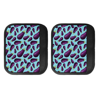 Purple Eggplant Pattern Print Handle Covers