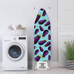 Purple Eggplant Pattern Print Ironing Board Cover