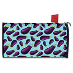 Purple Eggplant Pattern Print Mailbox Cover