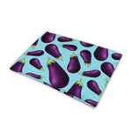 Purple Eggplant Pattern Print Pet Cooling Mat Cover