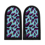 Purple Eggplant Pattern Print Skillet Handle Cover