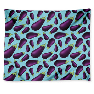 Purple Eggplant Pattern Print Tapestry