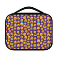 Purple Emoji Pattern Print Classic Bible Case