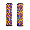Purple Emoji Pattern Print Handle Covers