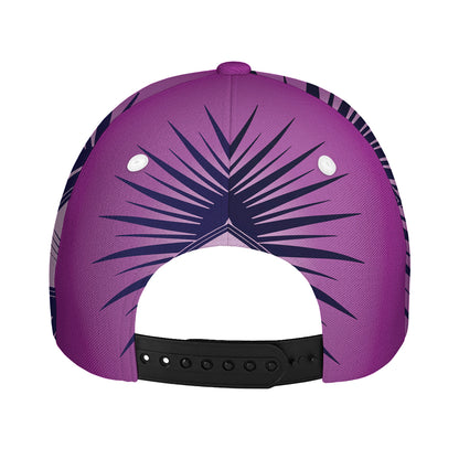 Purple Eye of Providence Print Baseball Cap