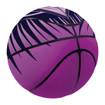 Purple Eye of Providence Print Basketball