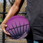 Purple Eye of Providence Print Basketball