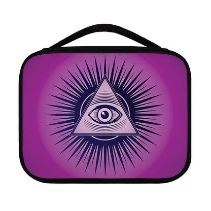 Purple Eye of Providence Print Classic Bible Case