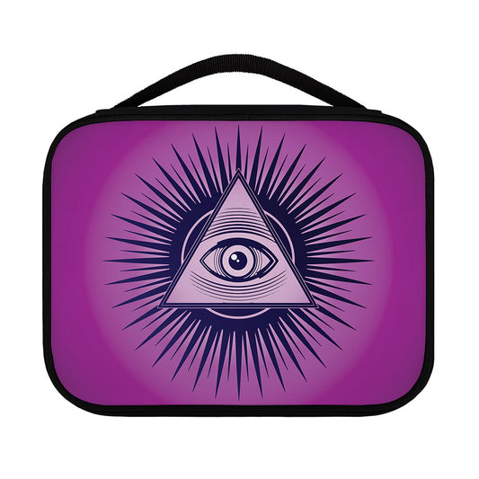 Purple Eye of Providence Print Classic Bible Case
