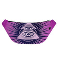 Purple Eye of Providence Print Fanny Pack