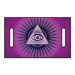 Purple Eye of Providence Print Golf Cart Seat Cover