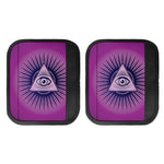 Purple Eye of Providence Print Handle Covers