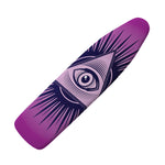 Purple Eye of Providence Print Ironing Board Cover