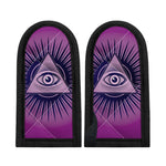 Purple Eye of Providence Print Skillet Handle Cover
