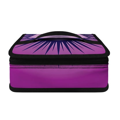 Purple Eye of Providence Print Small Lunch Bag