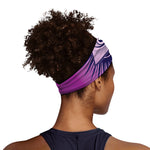 Purple Eye of Providence Print Sports Headband