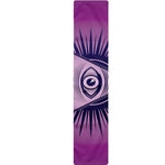 Purple Eye of Providence Print Table Runner