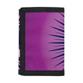 Purple Eye of Providence Print Trifold Wallet