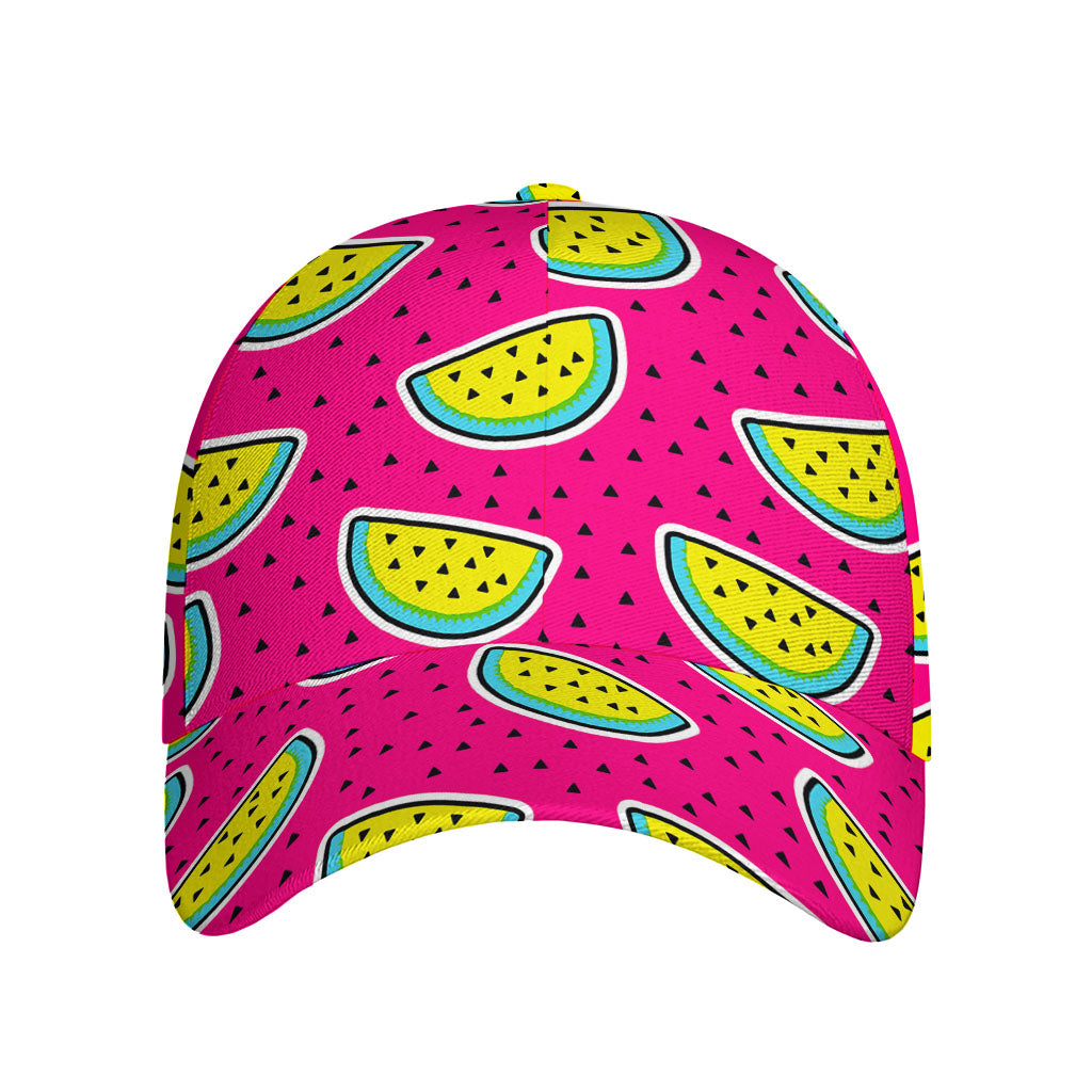 Purple Fancy Watermelon Pattern Print Baseball Cap