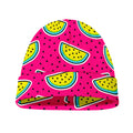 Purple Fancy Watermelon Pattern Print Beanie