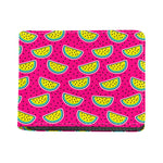 Purple Fancy Watermelon Pattern Print Bifold Wallet