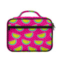 Purple Fancy Watermelon Pattern Print Briefcase Bible Bag