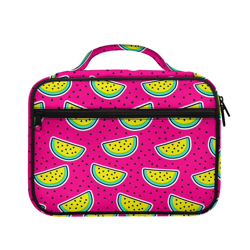 Purple Fancy Watermelon Pattern Print Briefcase Bible Bag