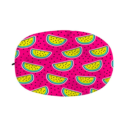 Purple Fancy Watermelon Pattern Print Car Side Mirror Covers