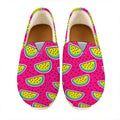 Purple Fancy Watermelon Pattern Print Casual Shoes