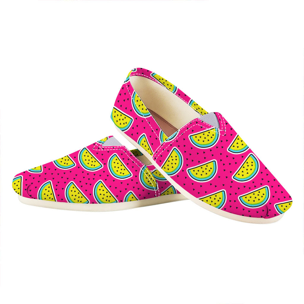 Purple Fancy Watermelon Pattern Print Casual Shoes